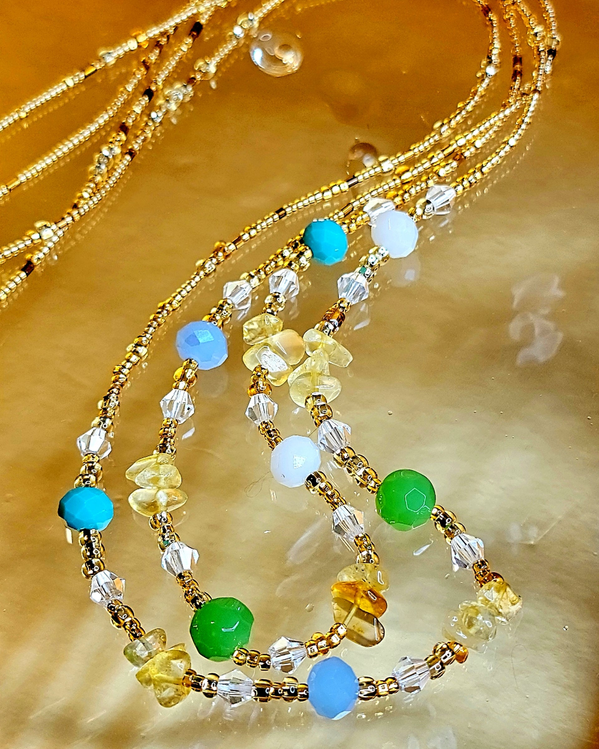 Sara - Crystal Waistbead