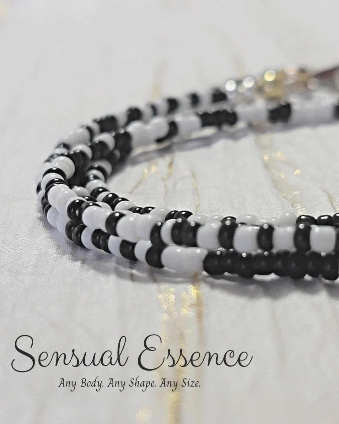 Black & White Classic Waistbead