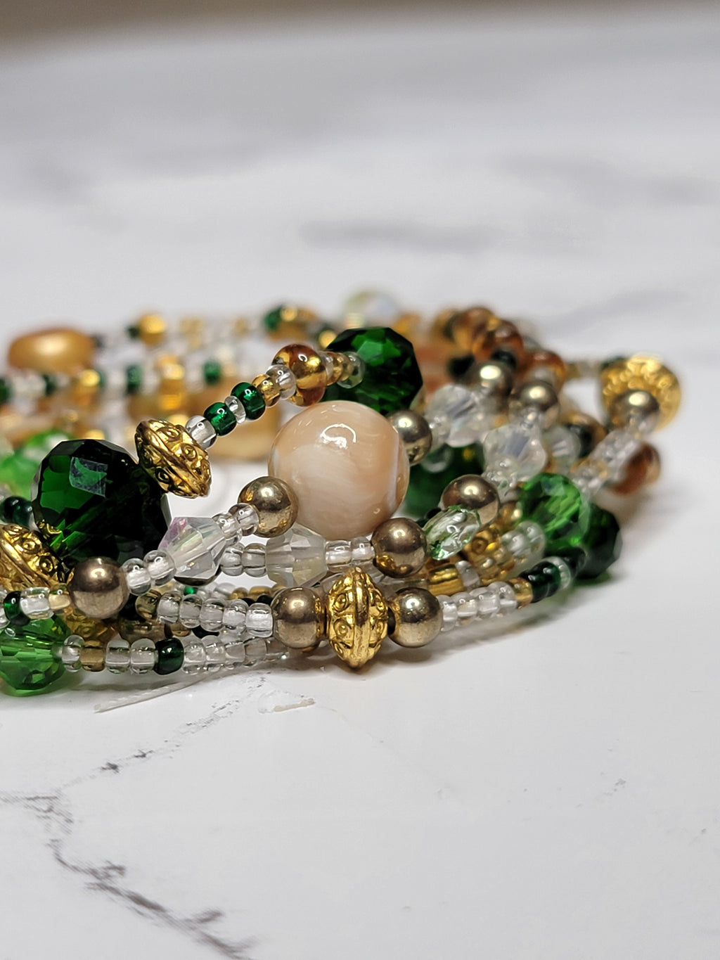 Green Gold - Premium Plus Waistbead