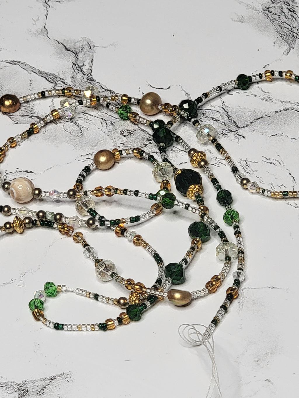 Green Gold - Premium Plus Waistbead